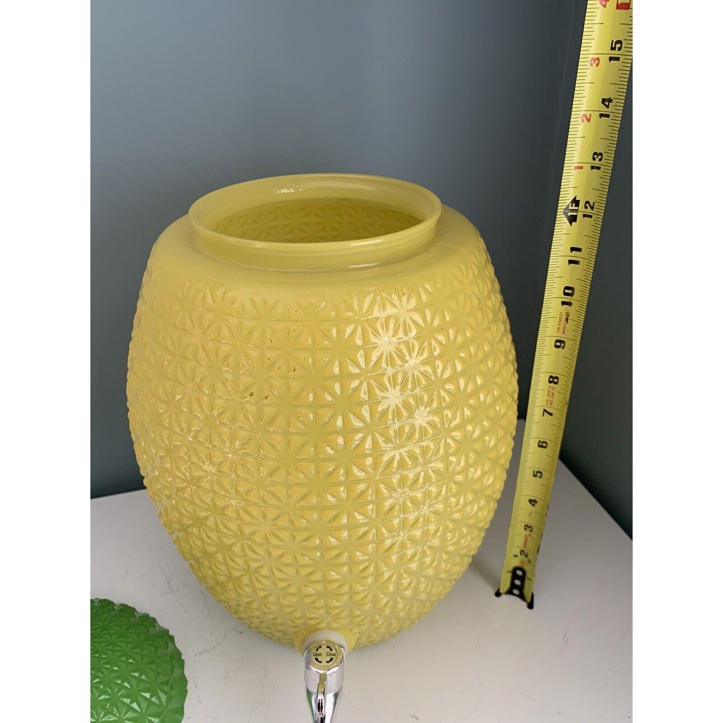Two’s Company Pineapple Glass Beverage Dispenser