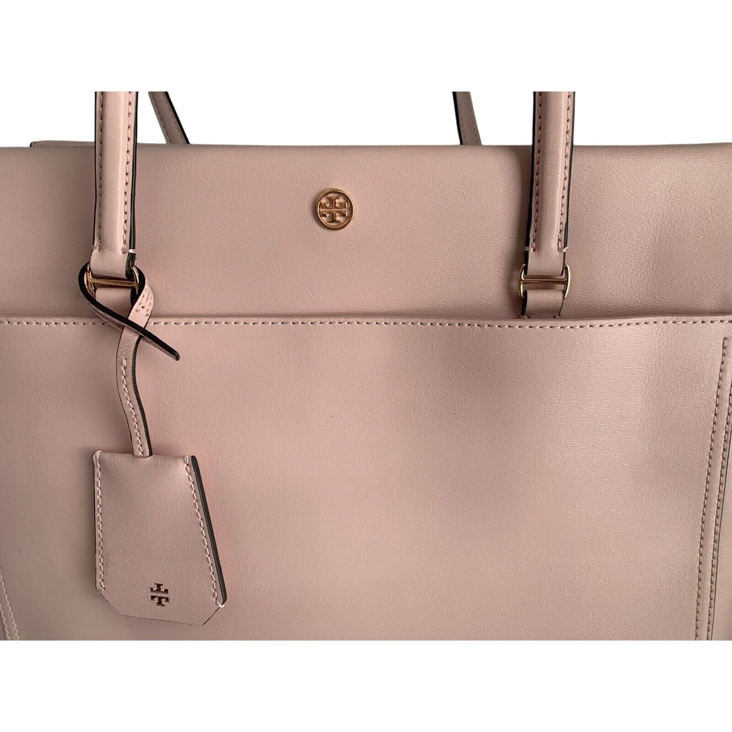 Tory Burch Blush Pink Parker Large Tote Bag Shoulder Purse Handbag New Condition