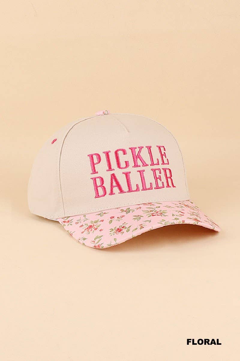 Pickle Baller Two Tone Snapback Hat: PAISLEY BLACK / 1(ONE SIZE)
