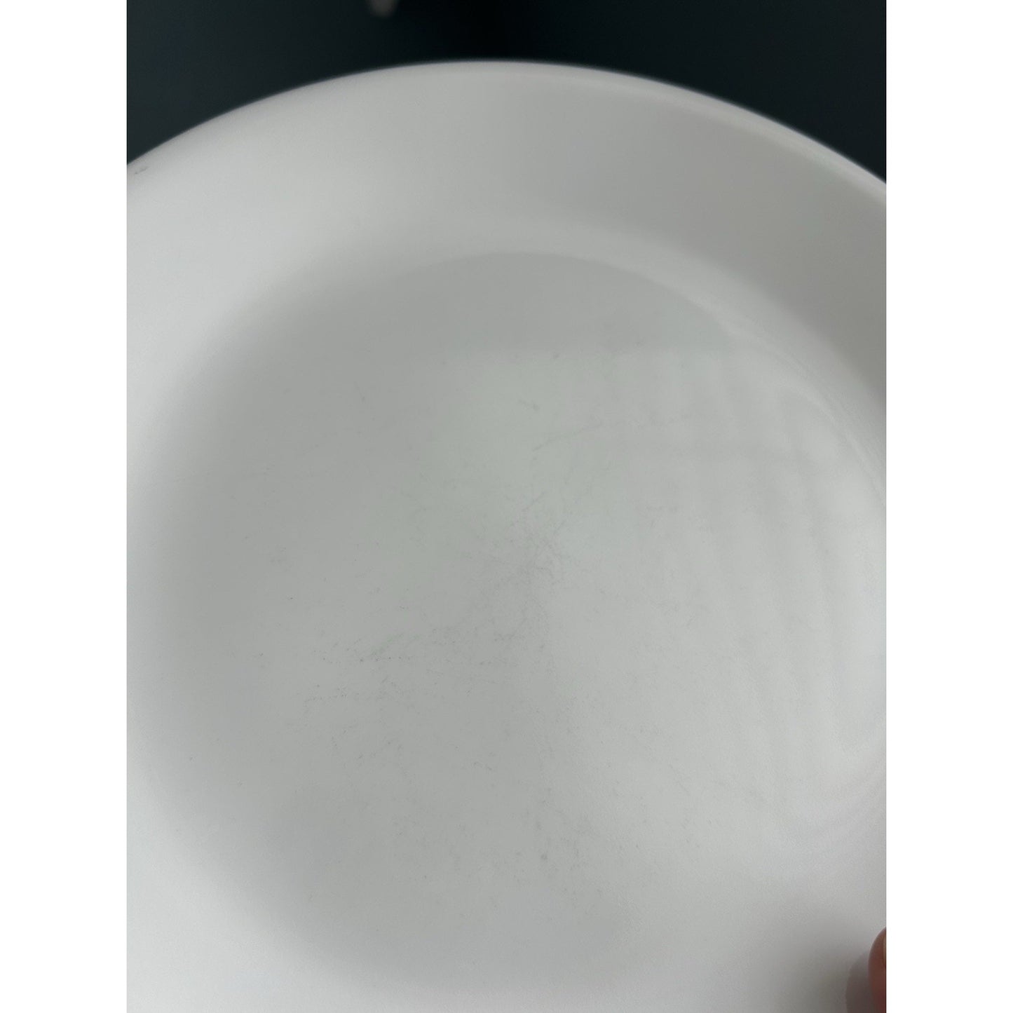 (16) Corelle Winter Frost Dinner Plates All White 10 1/4" Corning Plate