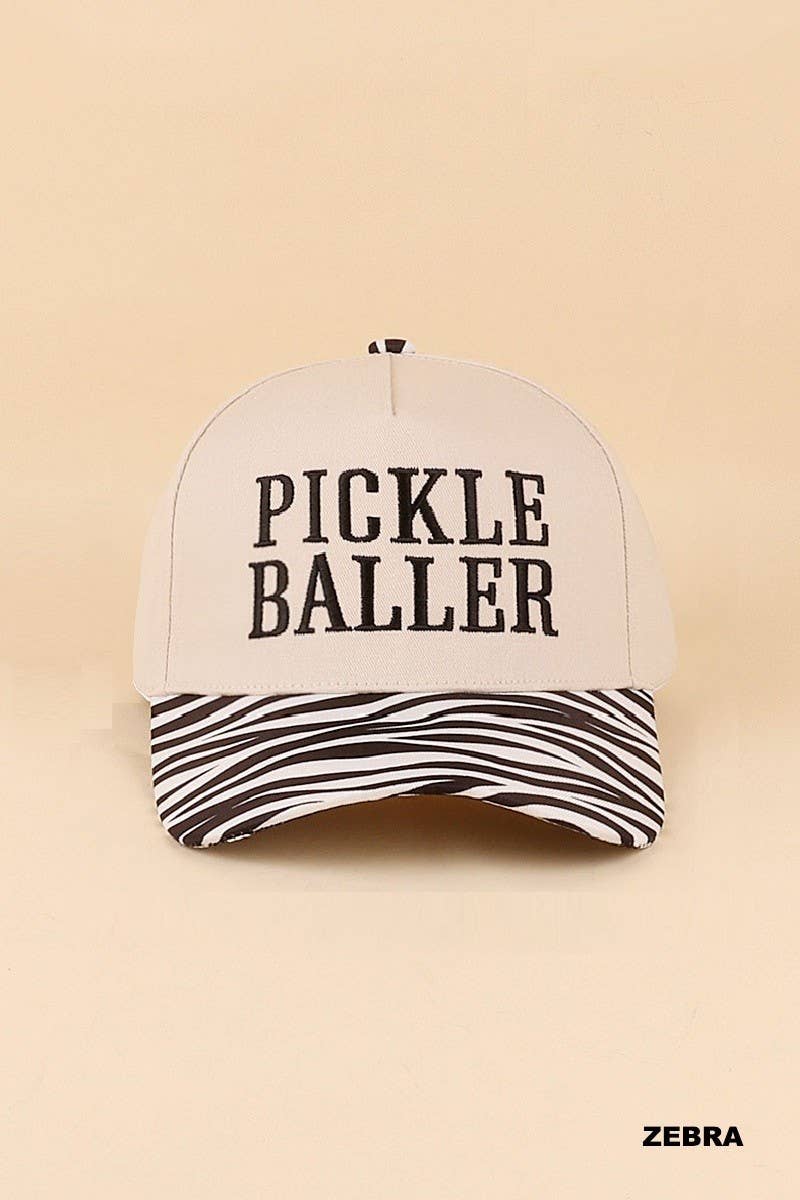 Pickle Baller Two Tone Snapback Hat: FLORAL / 1(ONE SIZE)