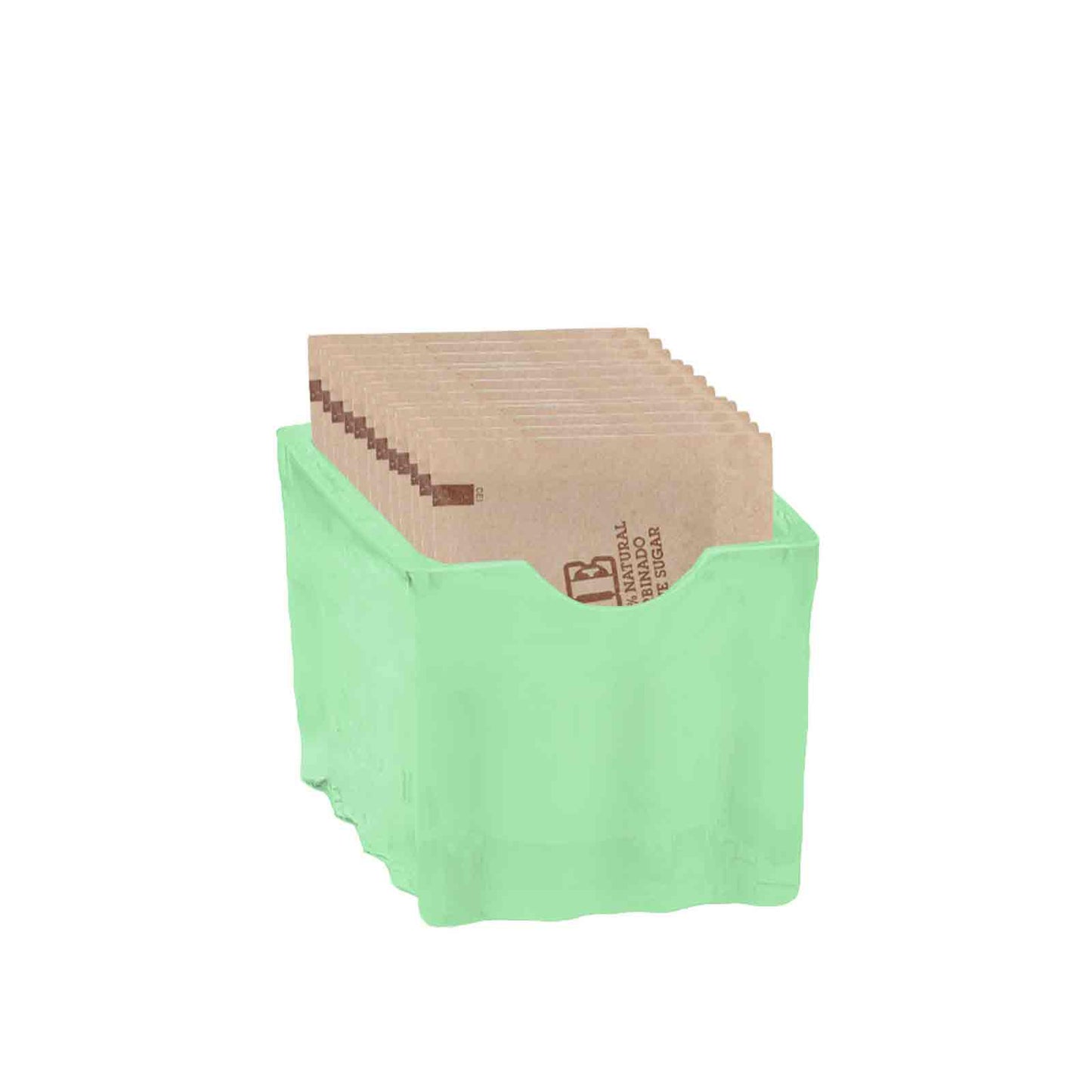 Jadeite Glass Collection Sugar Packet Holder