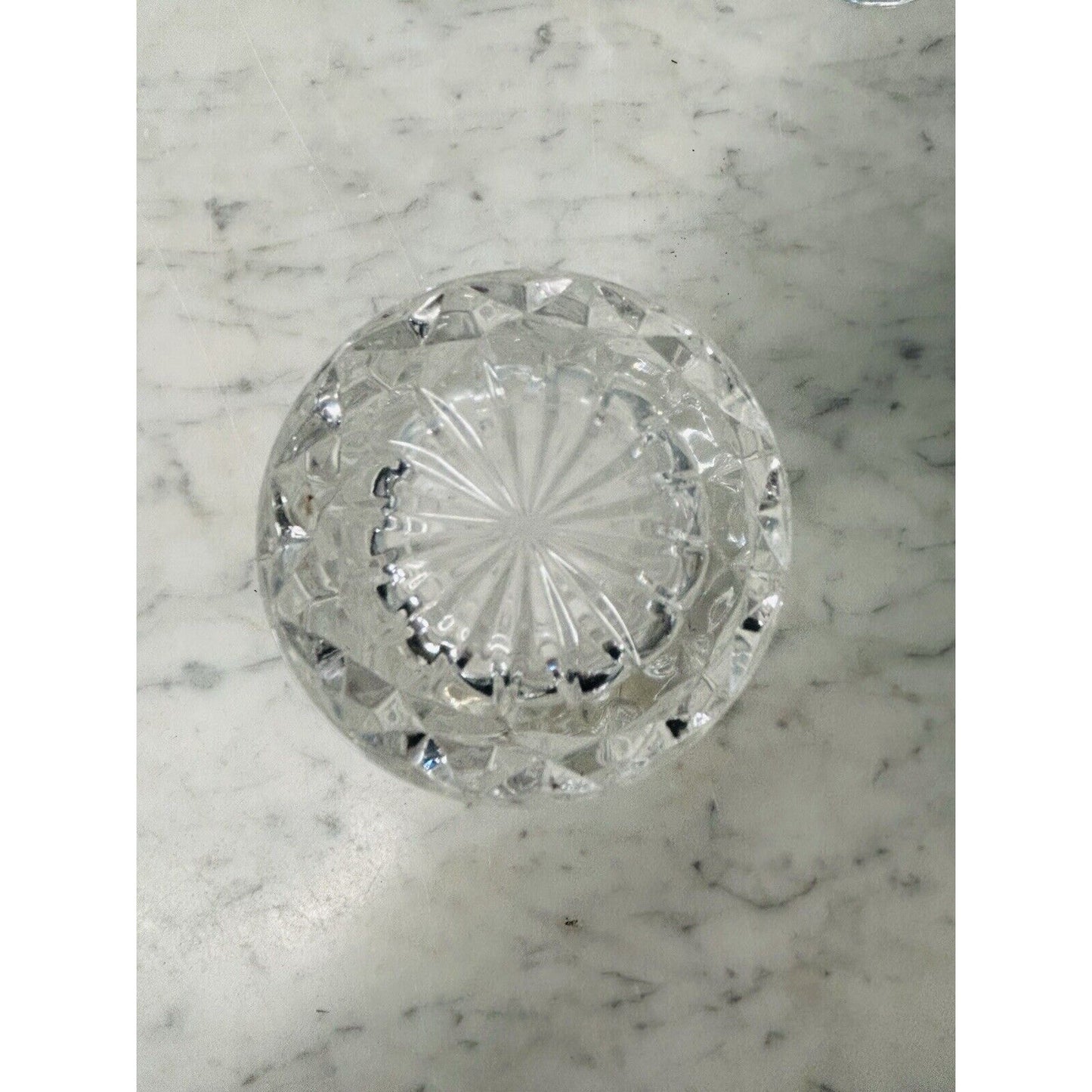 4 Royal Crystal High Ball Glasses Diamond Cut Pattern Height 5 7/8 inch Vintage