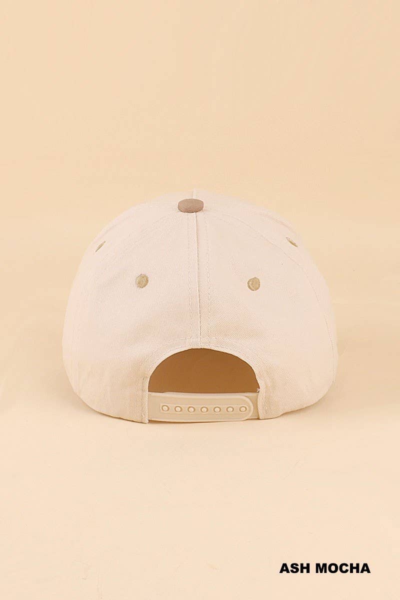 Let's Be Better Humans Two Tone Snapback Hat: DK FOREST / 1(ONE SIZE)