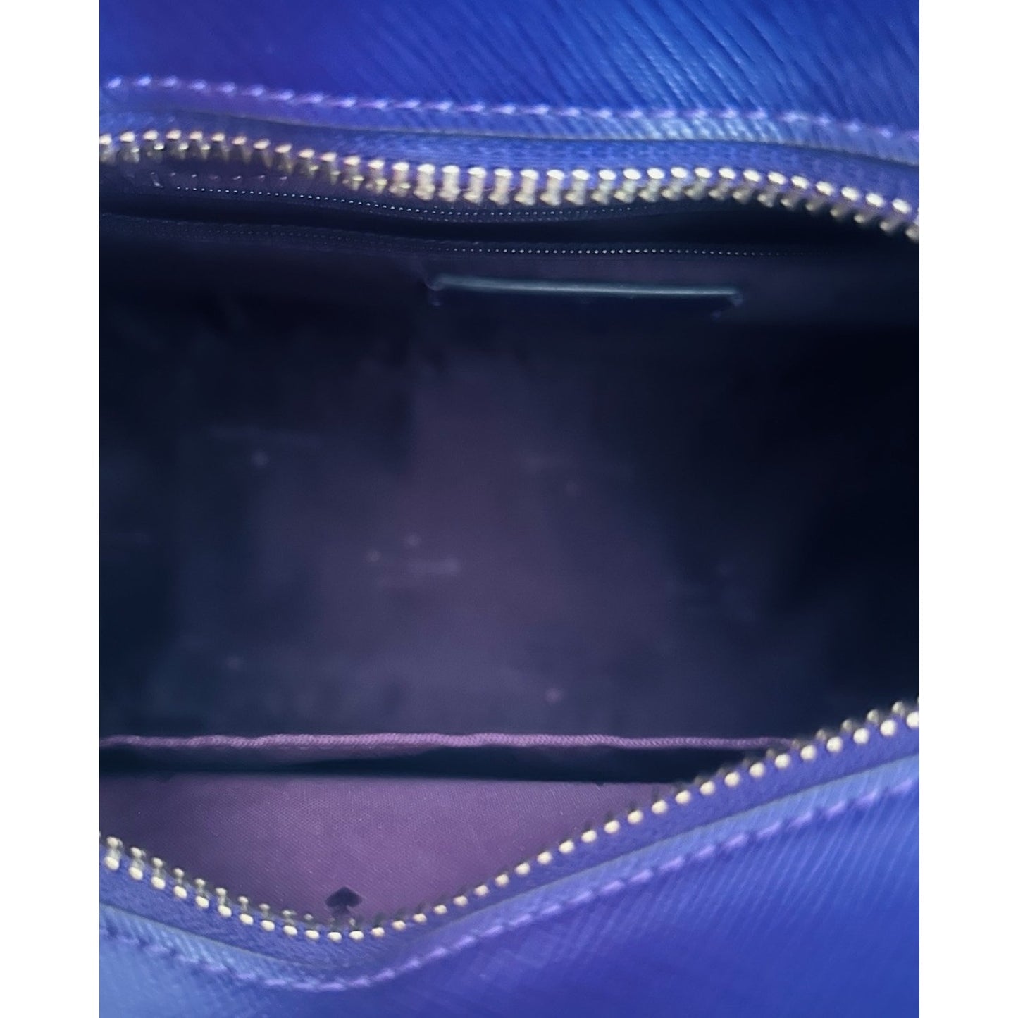 Kate Spade Ripe Plum Madison Saffiano Leather Medium Purple Bag Satchel EUC