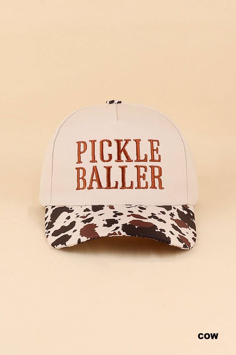 Pickle Baller Two Tone Snapback Hat: FLORAL / 1(ONE SIZE)